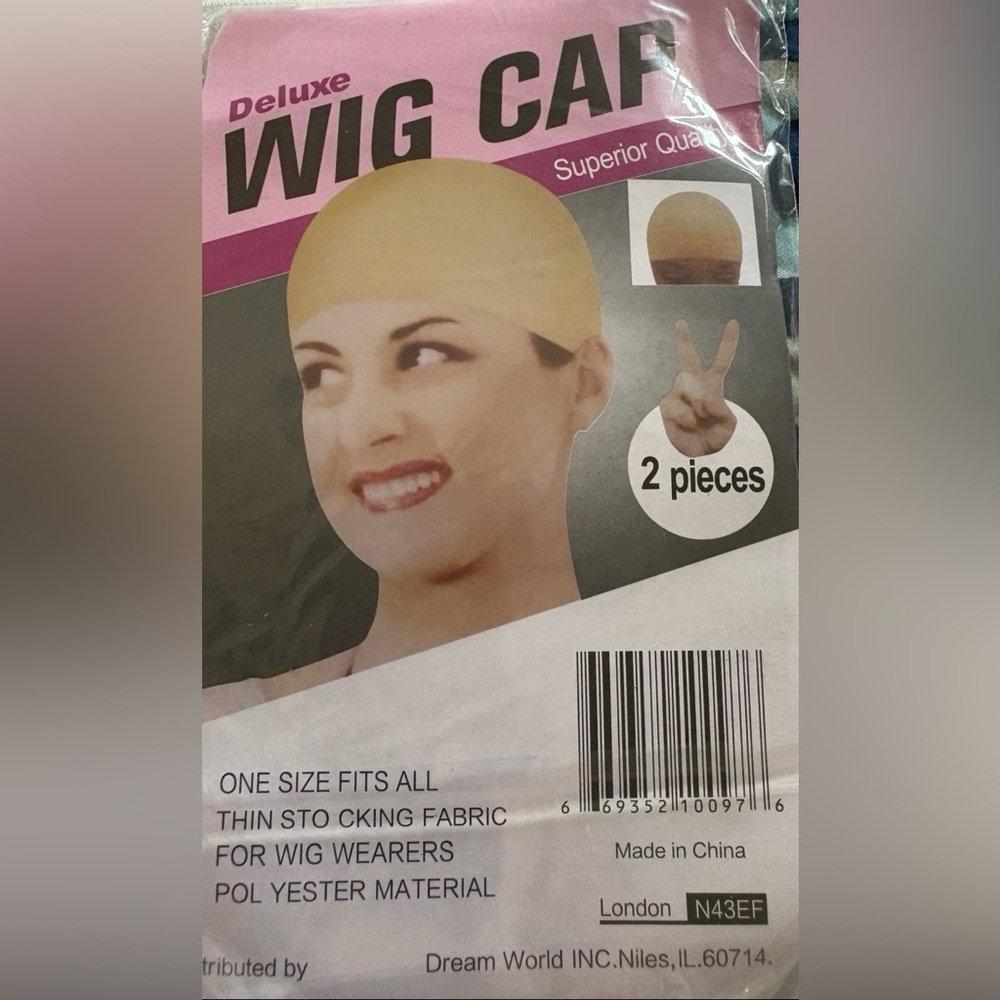 Dream Deluxe Wig Cap Natural 2 Piece Model 0097NA